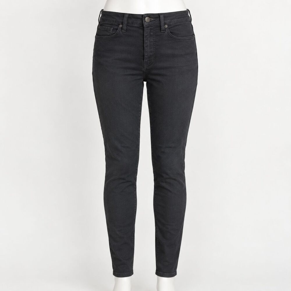 J.Crew Mercantile women’s size 28 black skinny jeans stretch denim